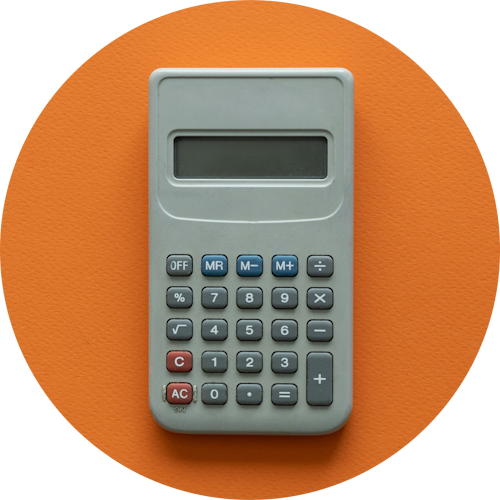 Изображен калькулятор